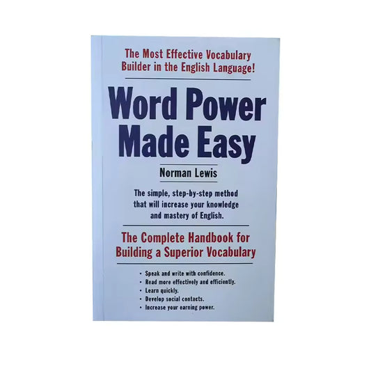 Word Power Made Easy By Norman Lewis The Complete Handbook for Building A Superior Vocabulary in English Paperback Book